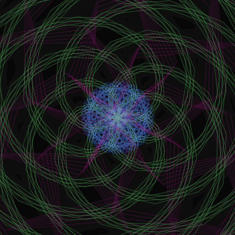 MathArt：FxHash #2 static token preview