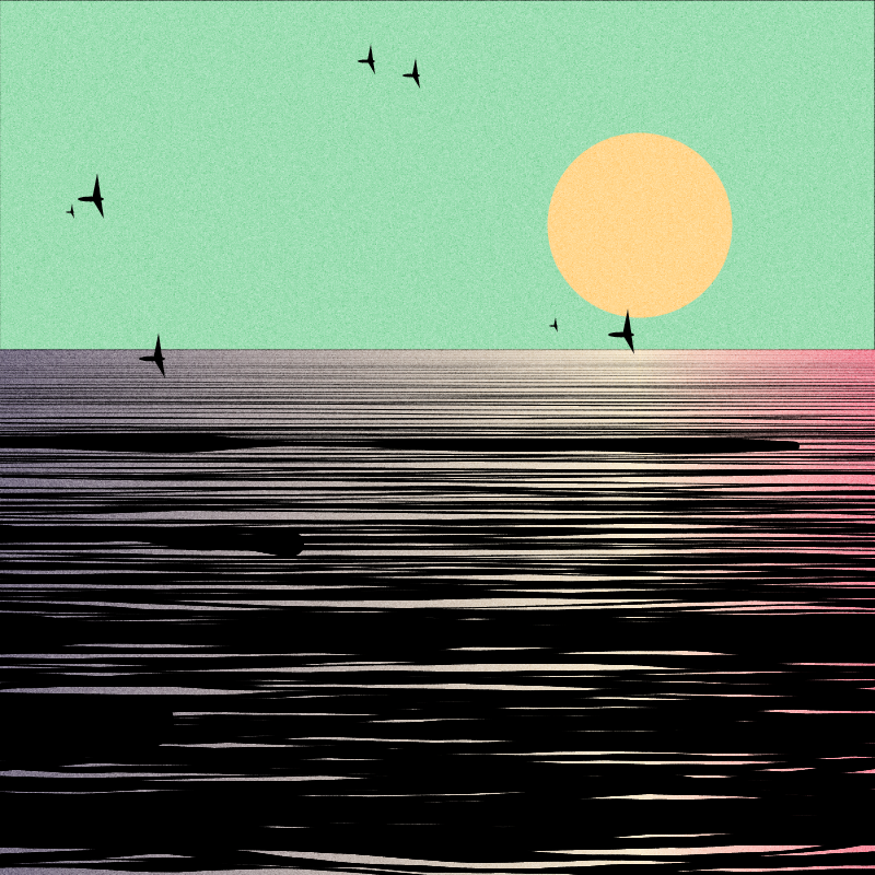 Coastal Waves #29 static NFT preview