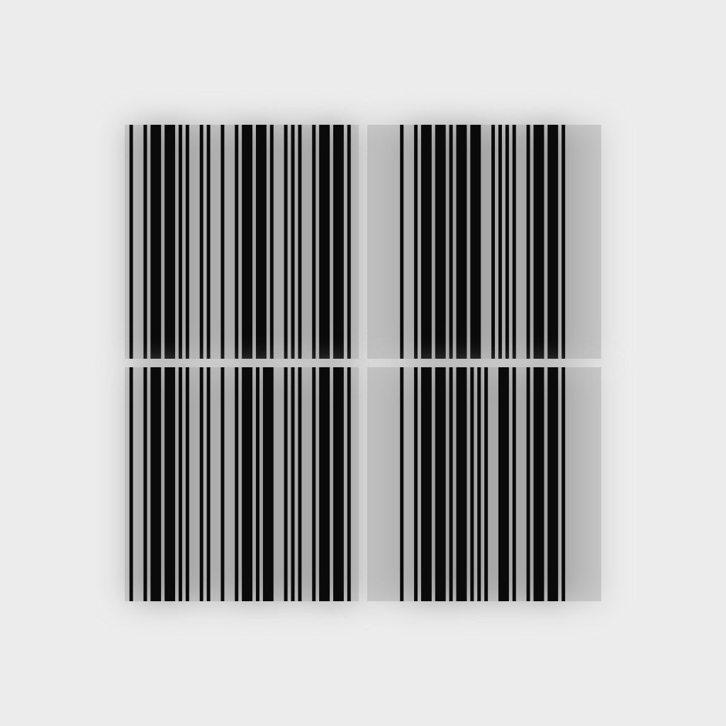 barcode(fxhash) #196 static NFT preview