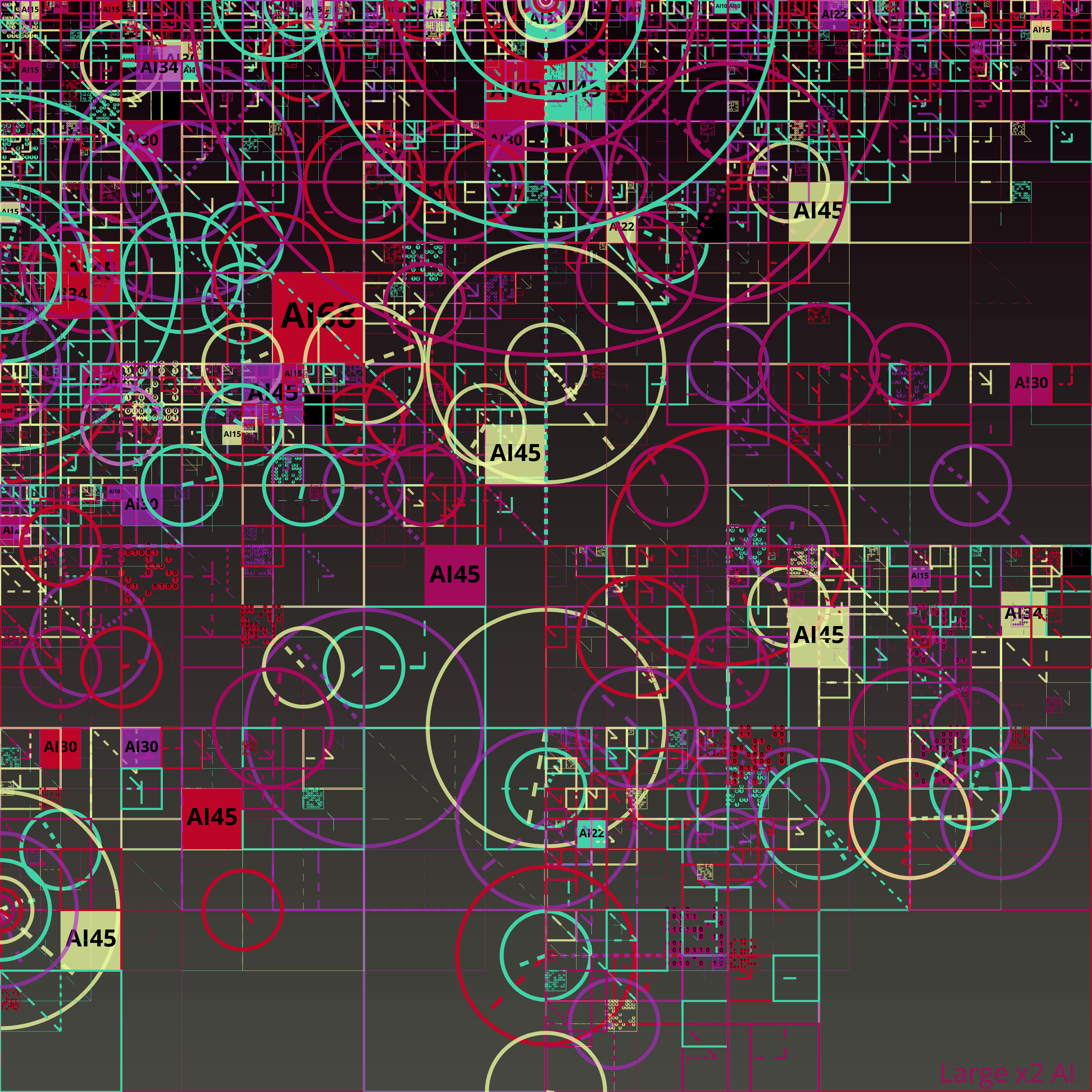AI Brain Scheme #323 static NFT preview