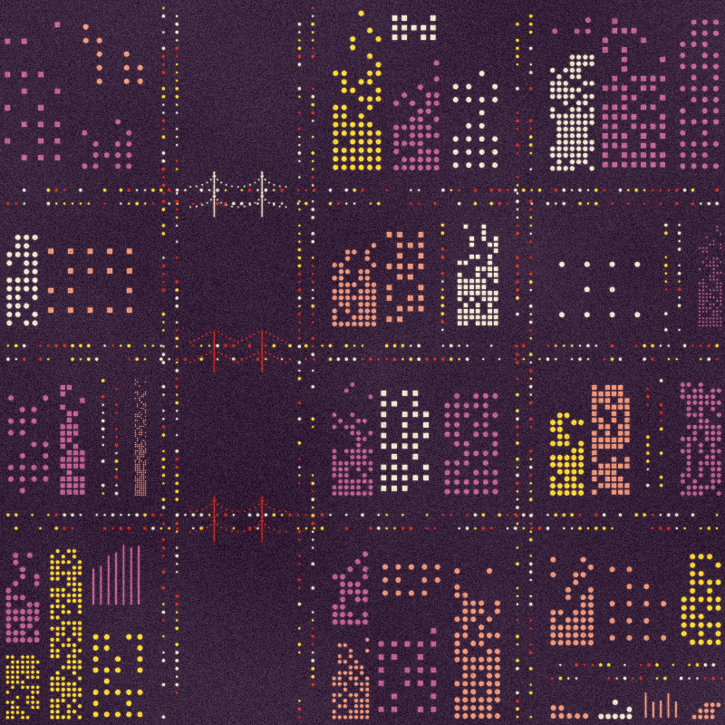abstract city #23 static token preview