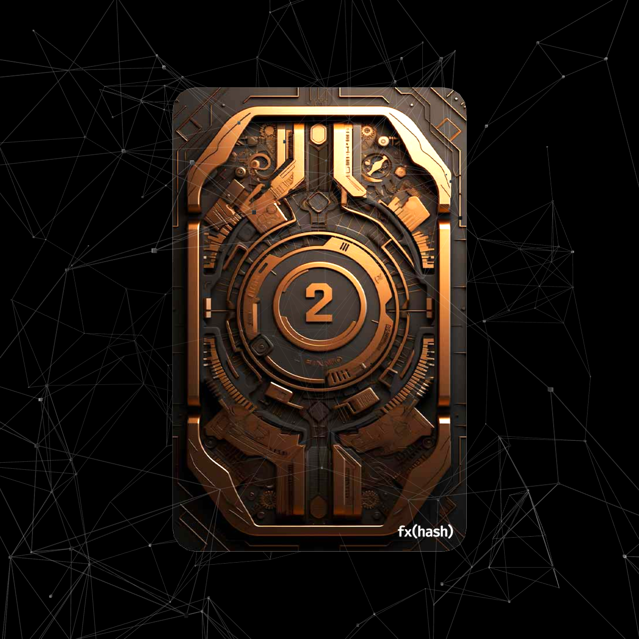 FXHash 2.0 Card #34 static NFT preview