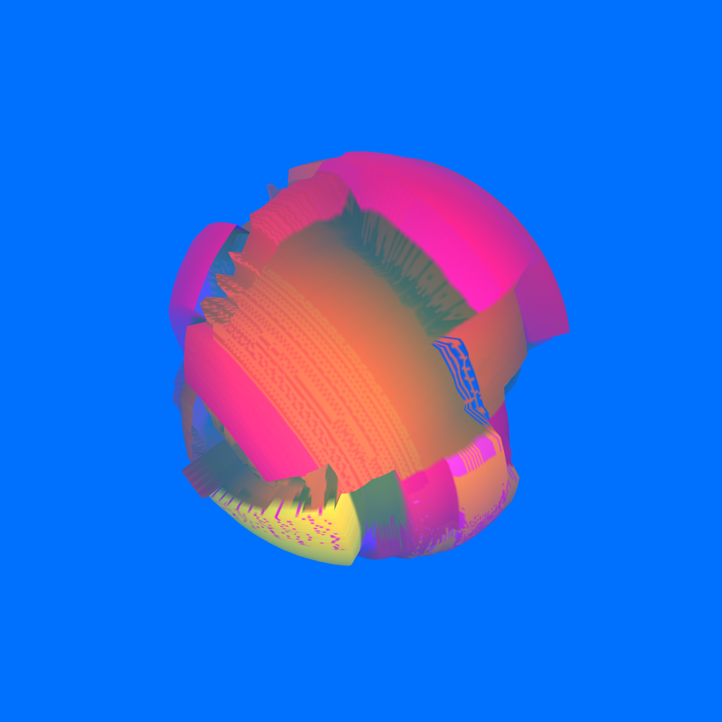 CLR-GLTCH Planet [BA] #45 static token preview