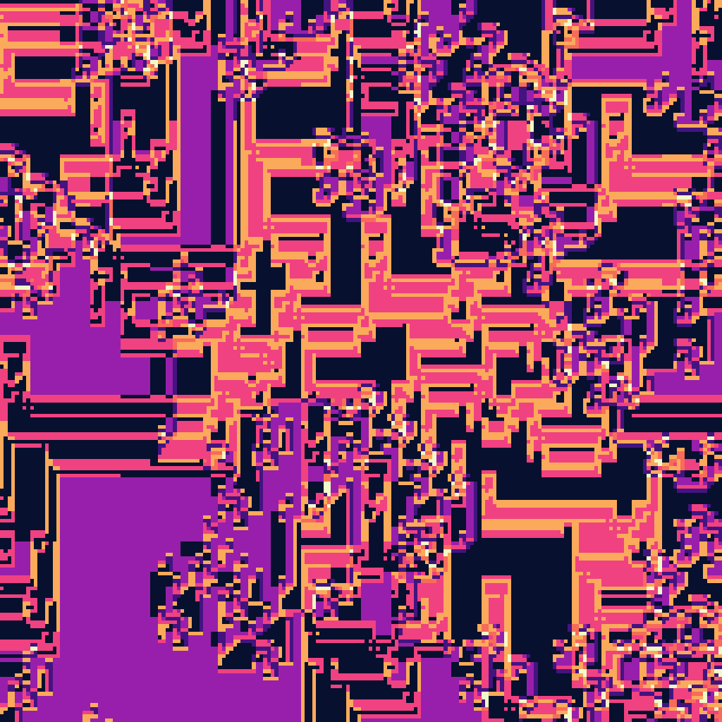 Zero-player game #743 static NFT preview