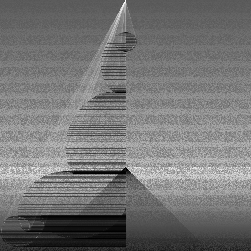 Meditating Lines #59 static NFT preview