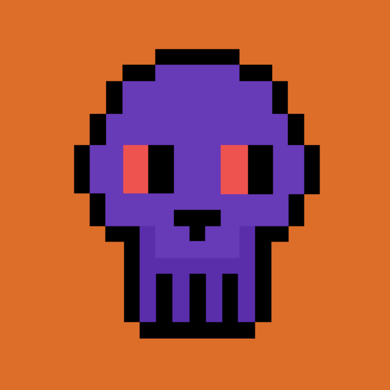 Lucky Skulls #4 static NFT preview