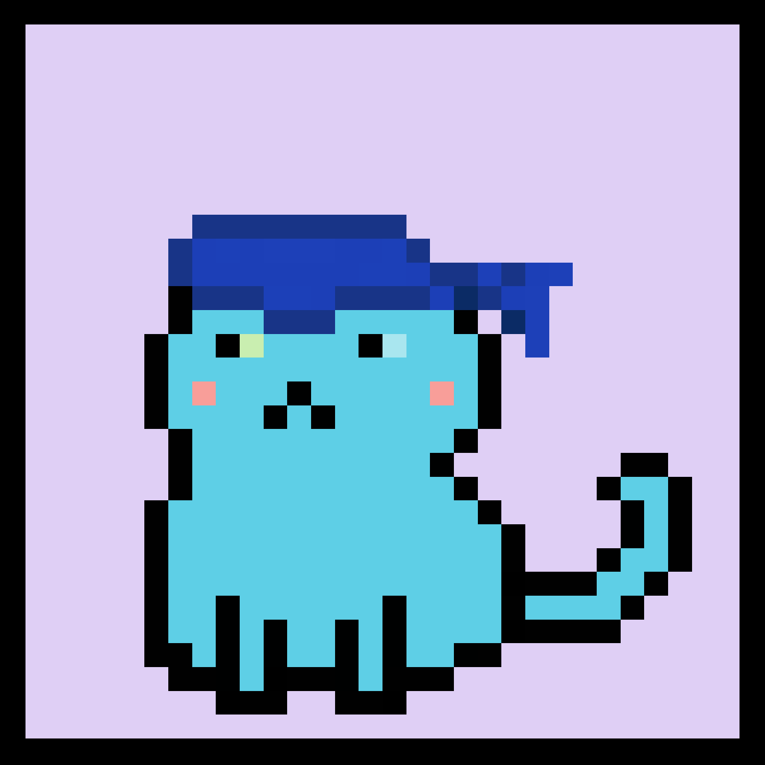 Lazy Kitties #199 static token preview