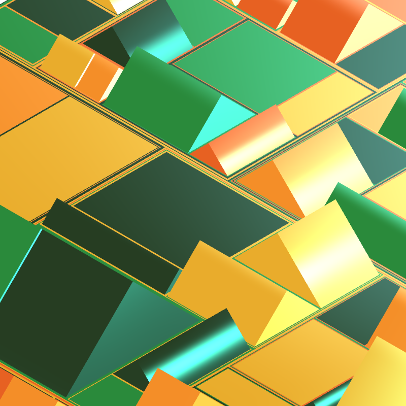 Geometric city #125 static token preview