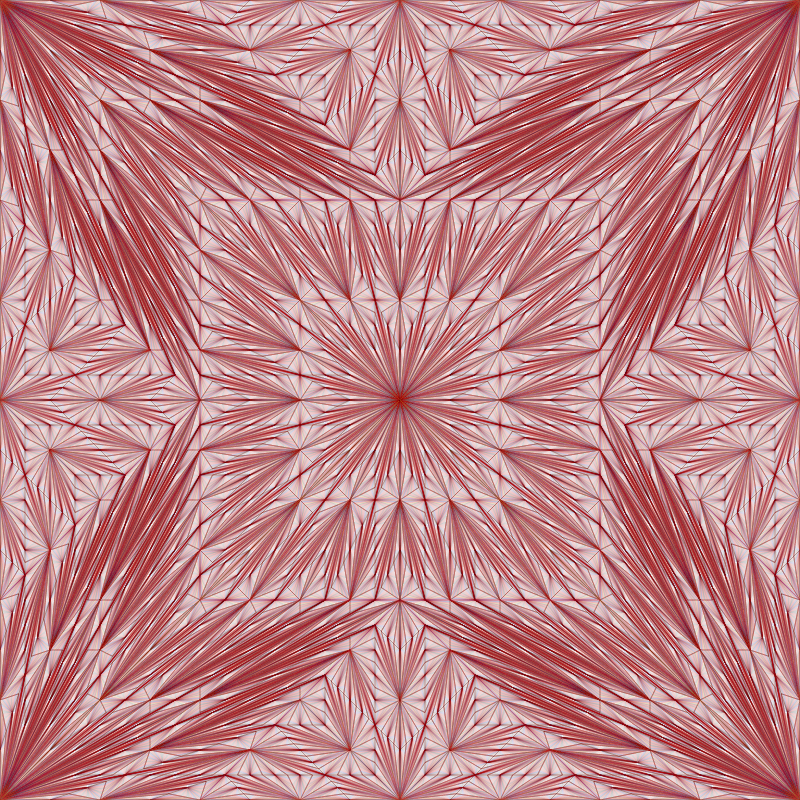 Triangle Subdivisions #605 static NFT preview