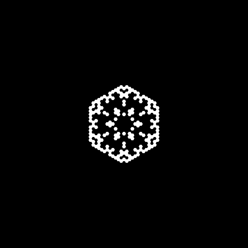 Snowflake #482 static NFT preview