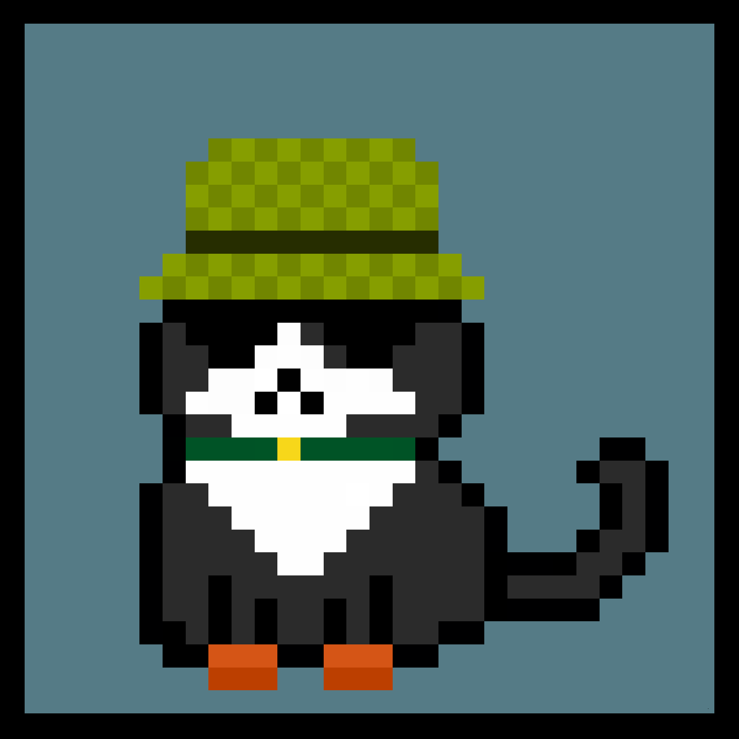 Lazy Kitties #2285 static NFT preview