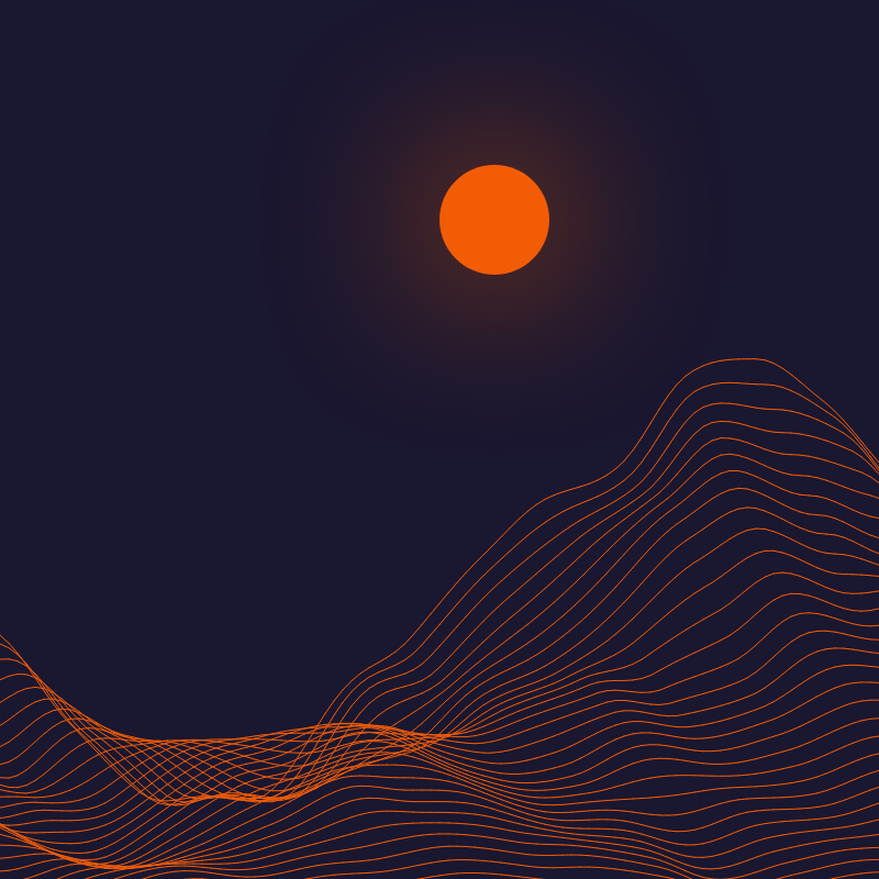 Sunset #99 static NFT preview