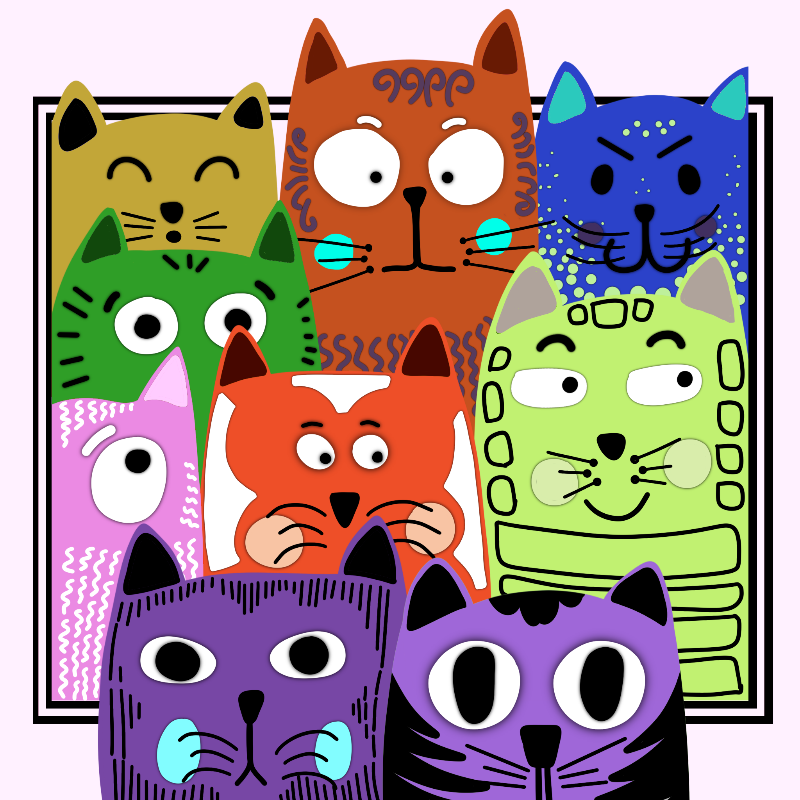 Kitty's Frame #42 static NFT preview