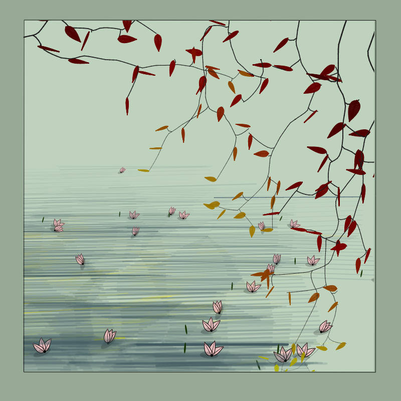 Lotus field #134 static NFT preview