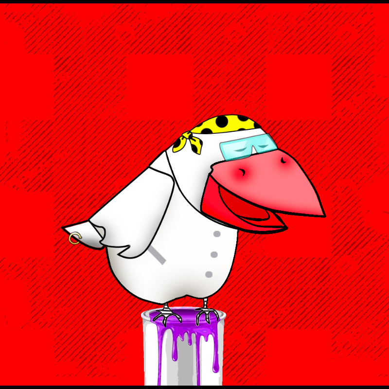 Peppy Crow II #74 static NFT preview
