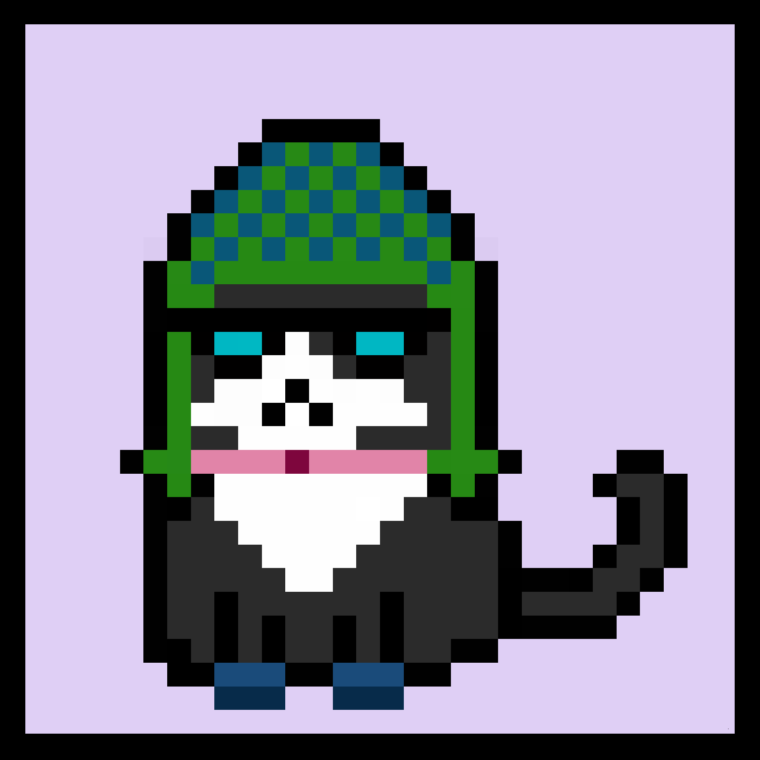 Lazy Kitties #998 static token preview