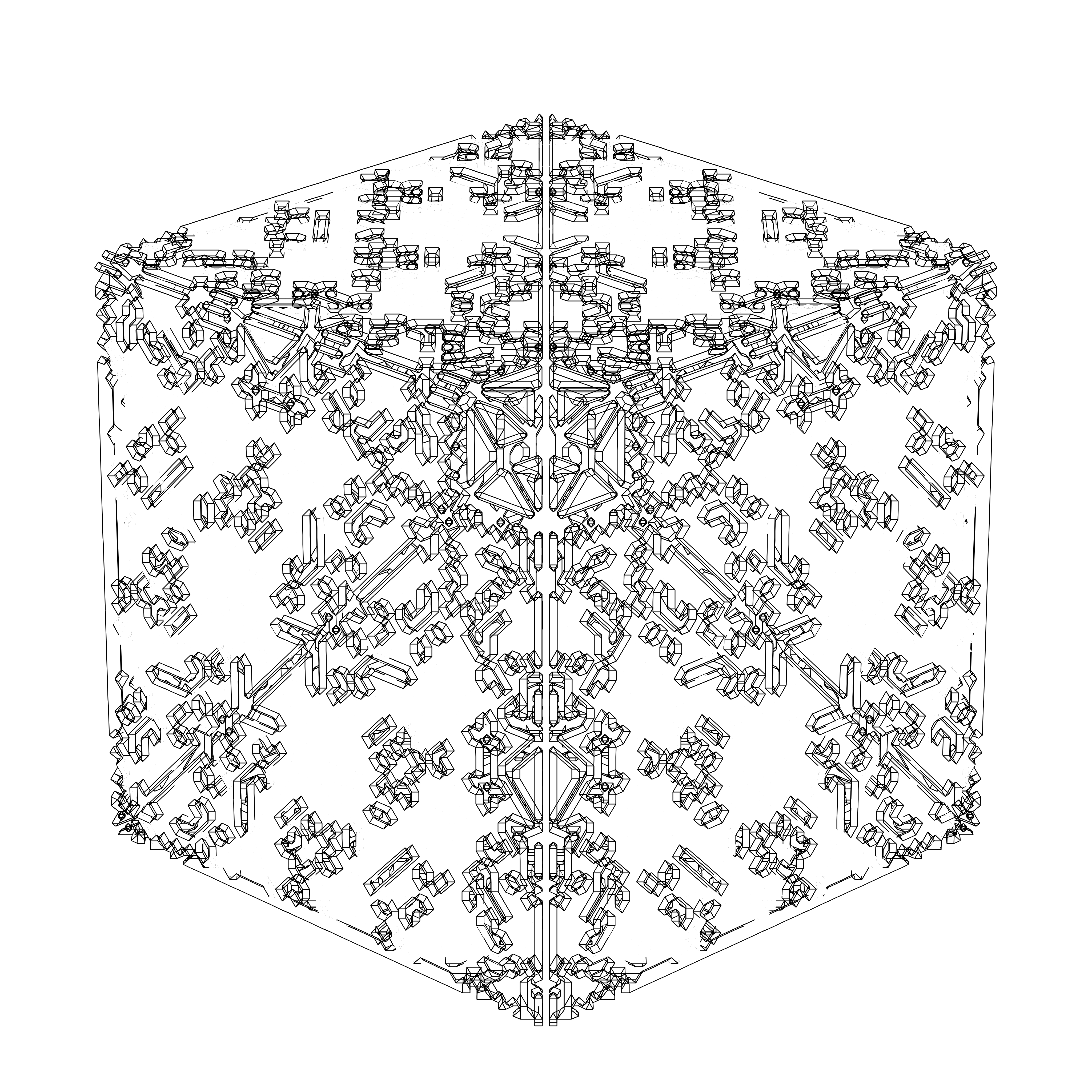 LL21 Alien Art Cube #837 static token preview