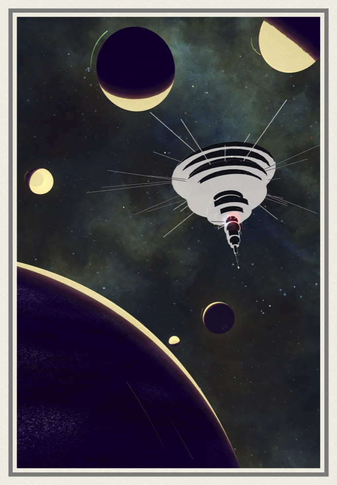 Visa to the stars #369 static NFT preview