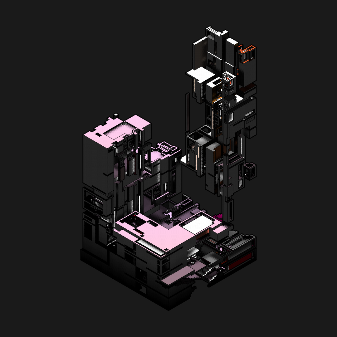 Isofrag generator series II #63 static NFT preview