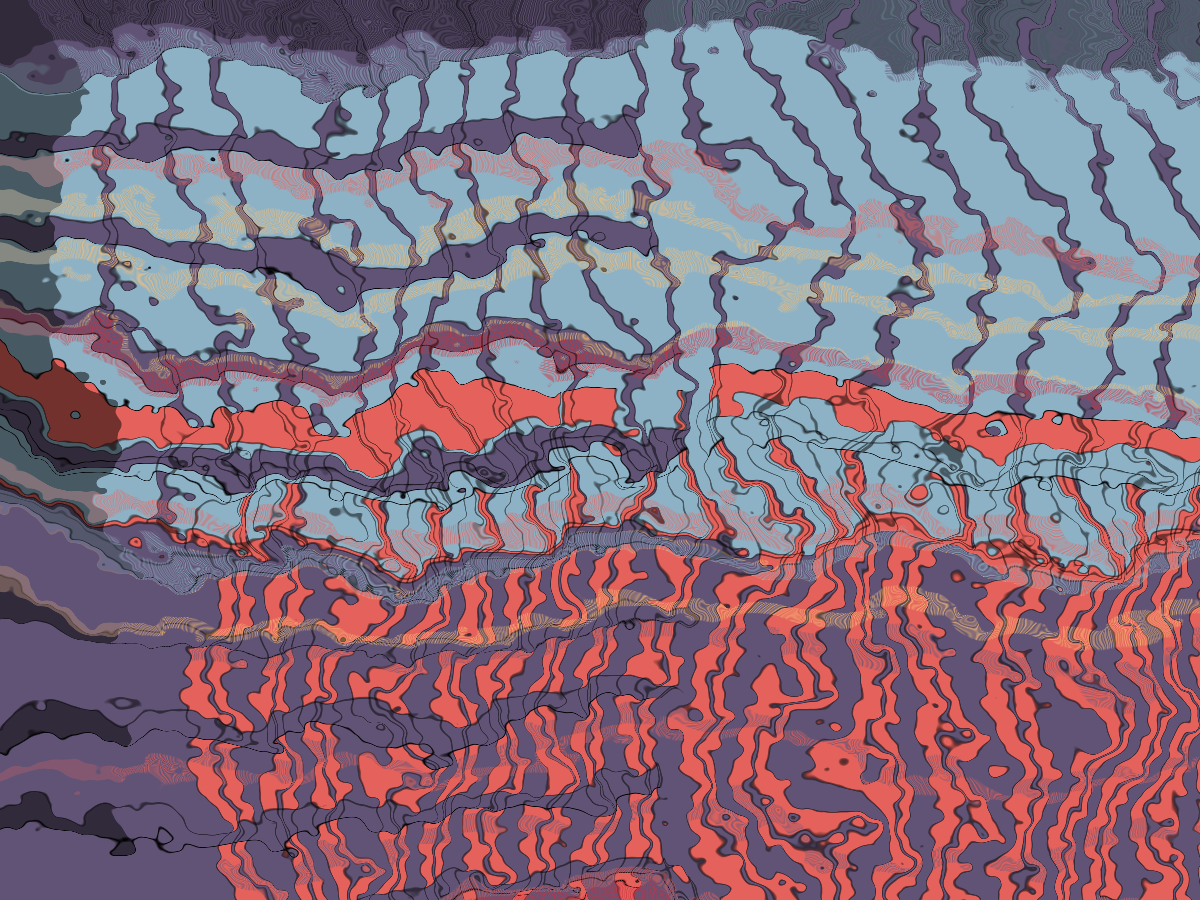 glitchline #93 static NFT preview