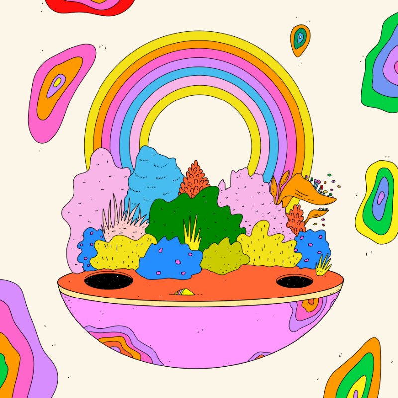 🌈🌴🪐 #138 static token preview