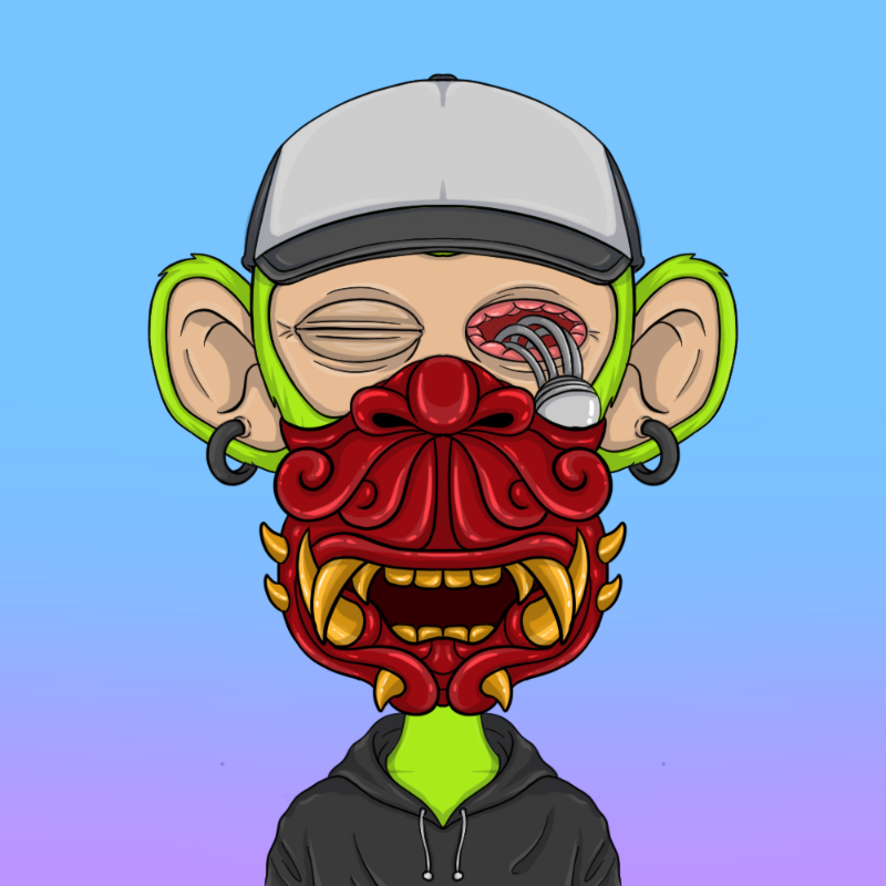 chimpantez #928 static token preview