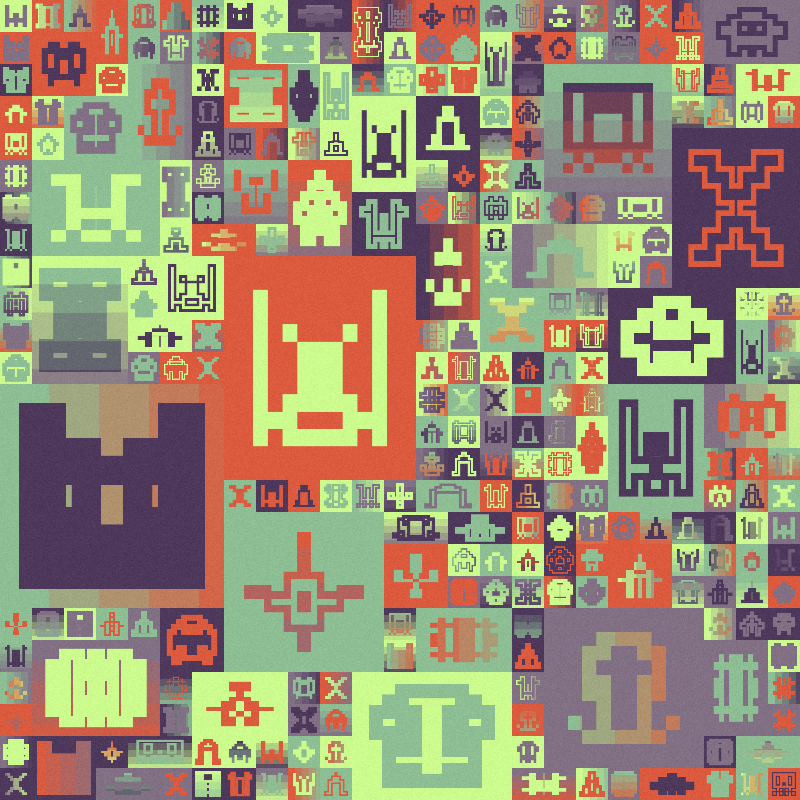 Pixel Paradigm #97 static NFT preview