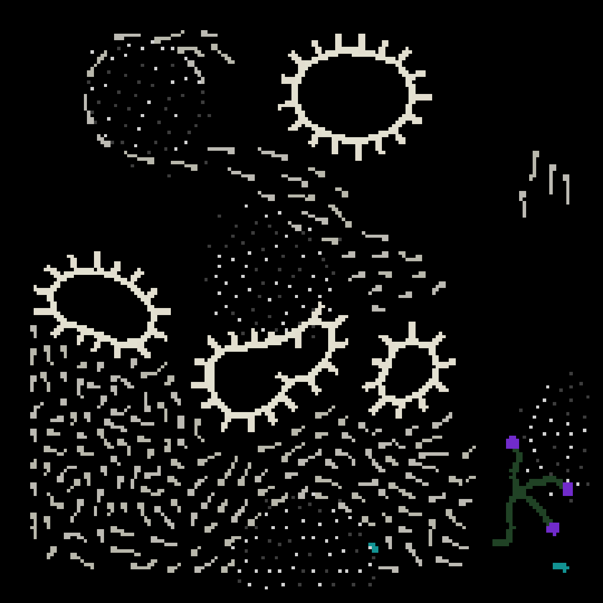 spaceplant #208 static NFT preview