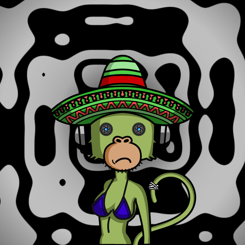 Hash Monkeys #97 static NFT preview