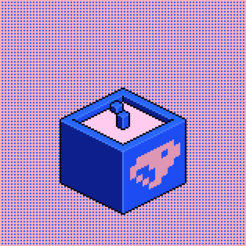 Pinkyblu Flower Vase #6 static token preview