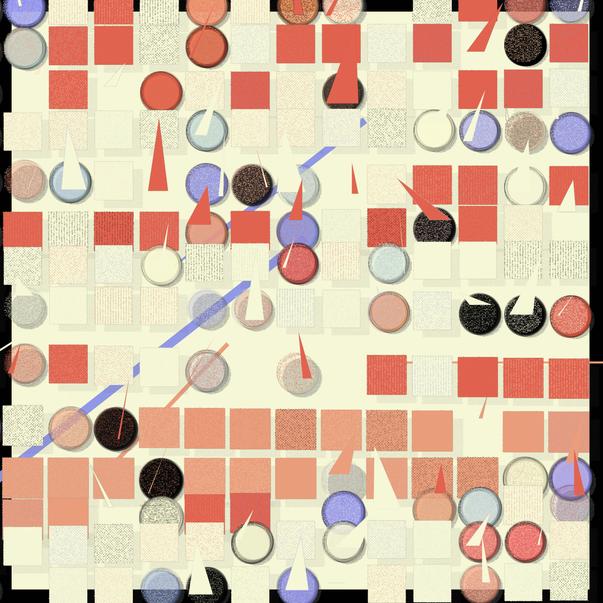 Non-objective Cliché #324 static token preview