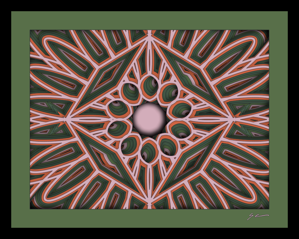 fx(mandala) #257 static NFT preview