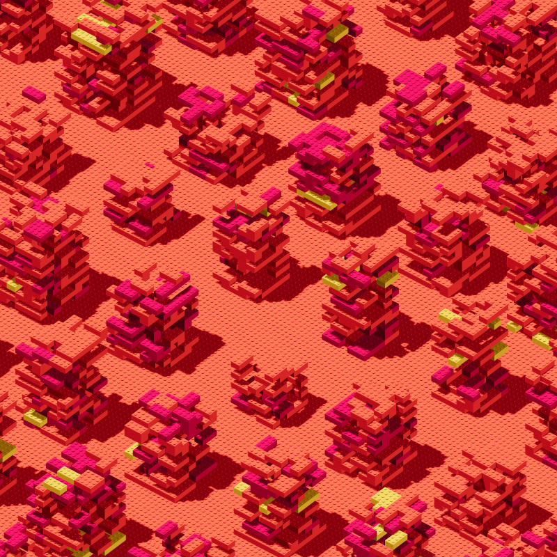 The Bricks I #124 static NFT preview