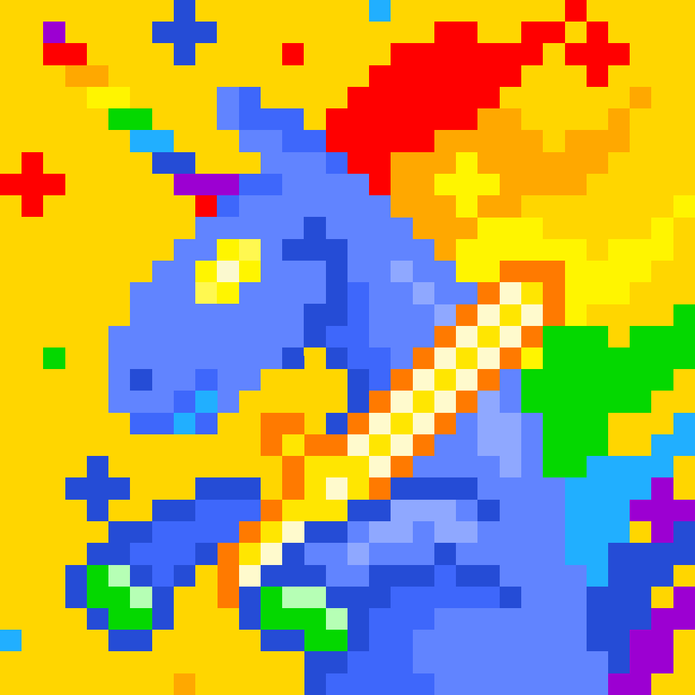 Unicorn #7776 static NFT preview