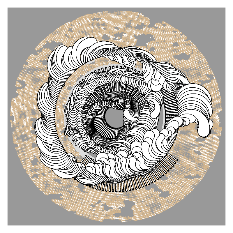 Echoes of Botanical Flow #137 static NFT preview
