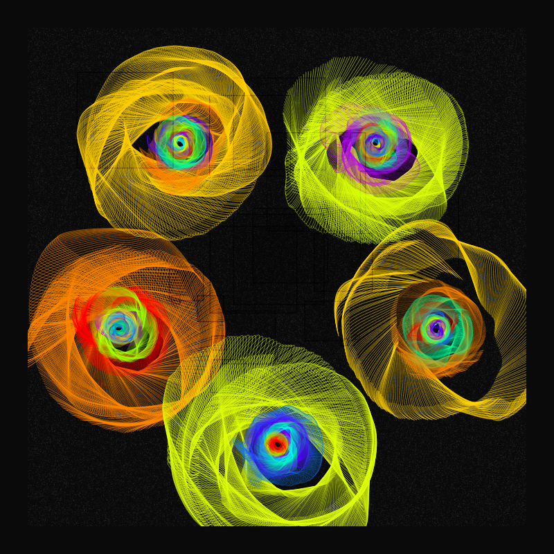 Blooming dancers #114 static token preview