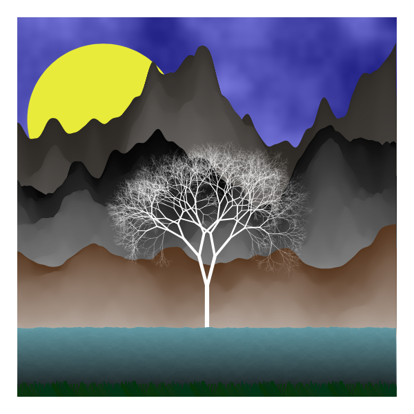 Landscape #28 static token preview