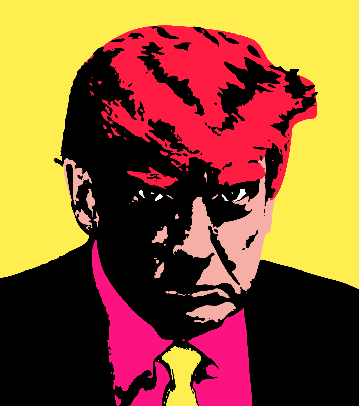 Donald Trump #185 static NFT preview