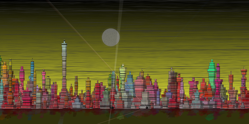 Fictional Cityscapes #84 static token preview
