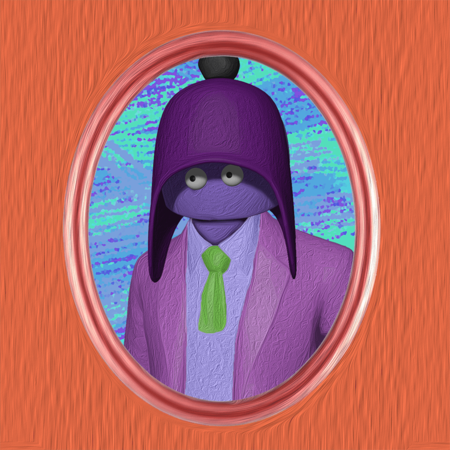 Portrait Bois #107 static NFT preview