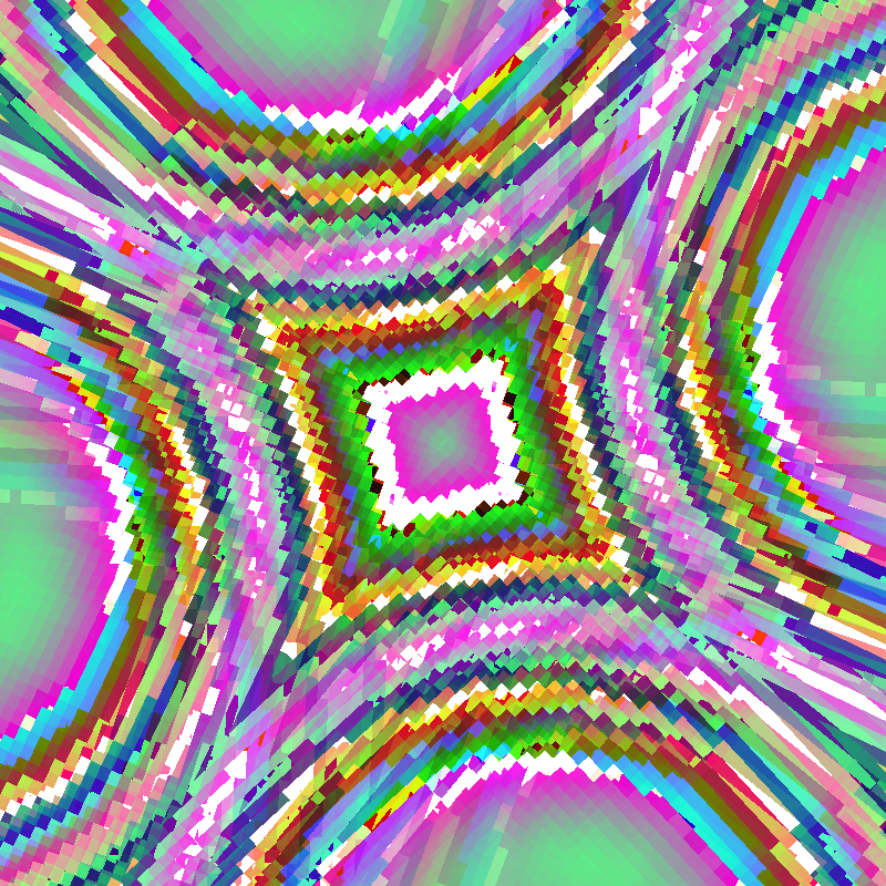 Melting pixels #27 static NFT preview