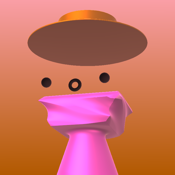 SHADER HEADZ #645 static NFT preview