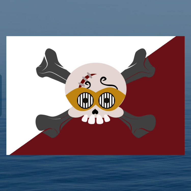 Jolly Roger Flag #112 static NFT preview