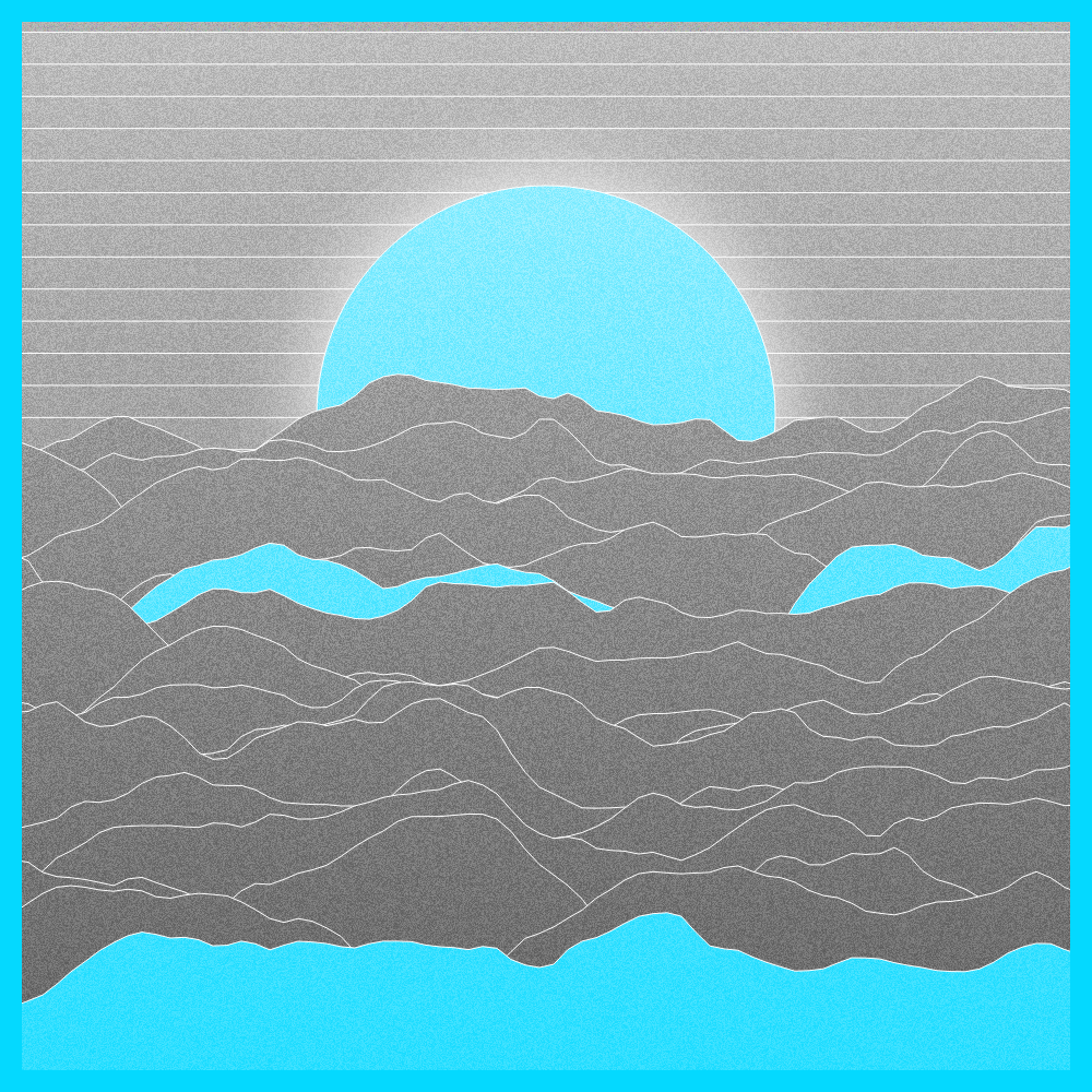Sunset in Hashland #85 static NFT preview