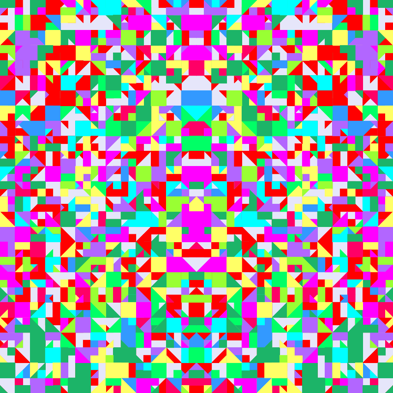 Patchwork Geometry #51 static token preview
