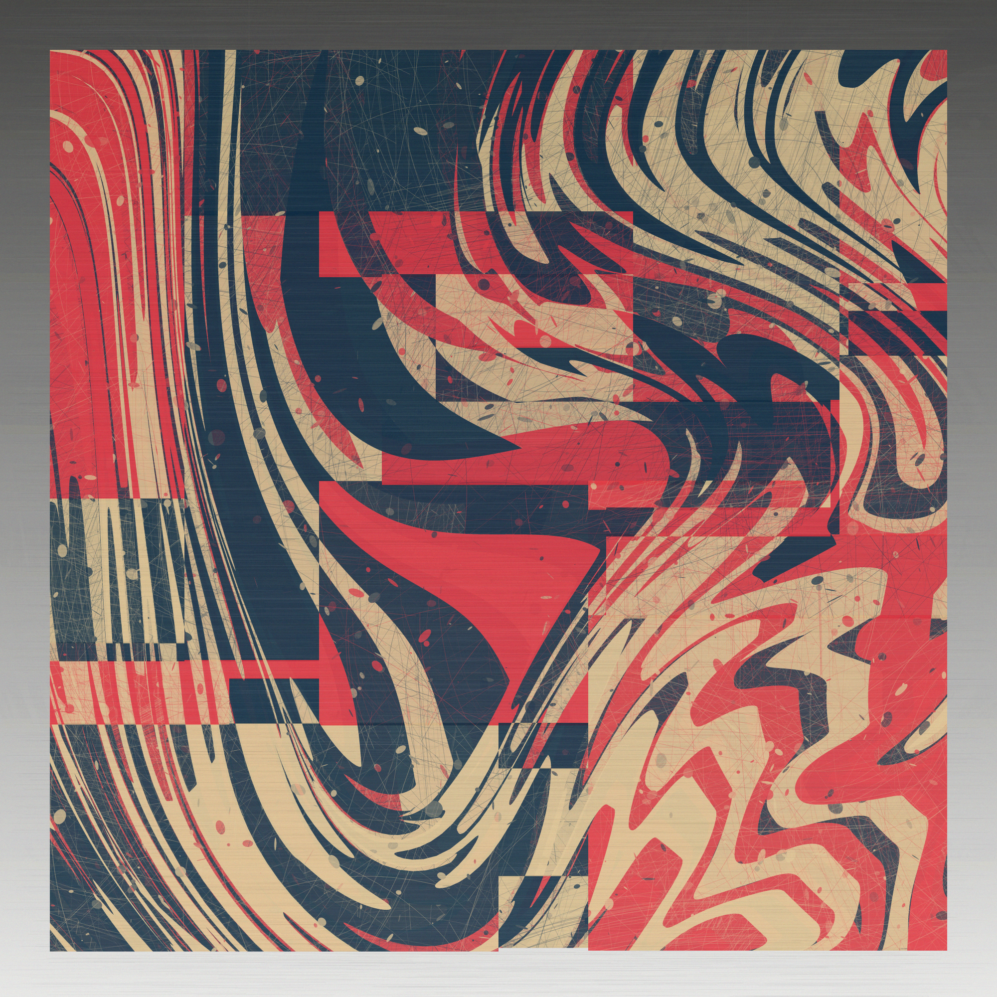 Unframed ripples #26 static NFT preview