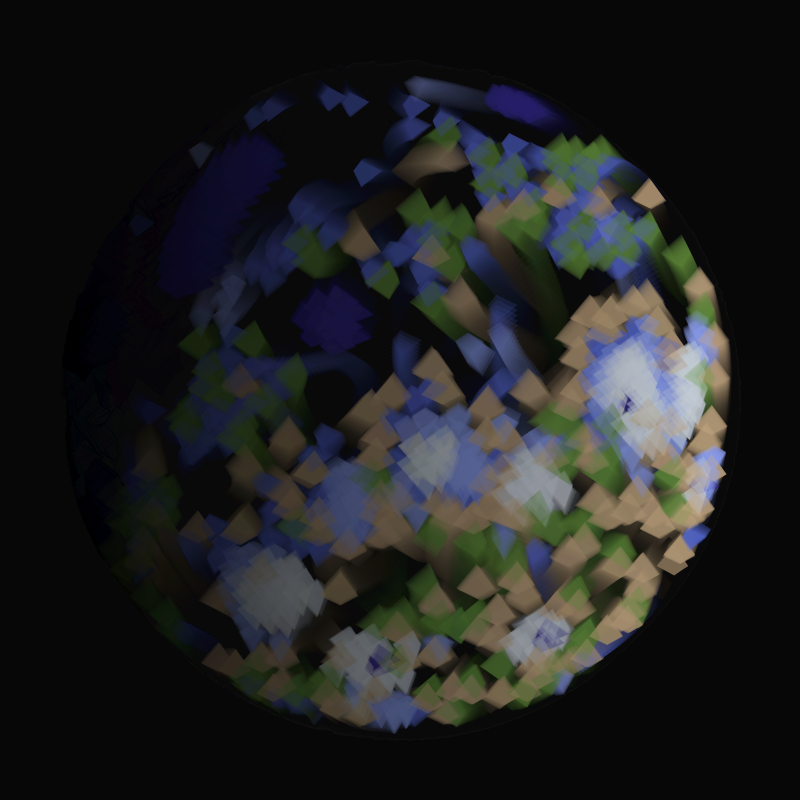 Earth #298 static NFT preview