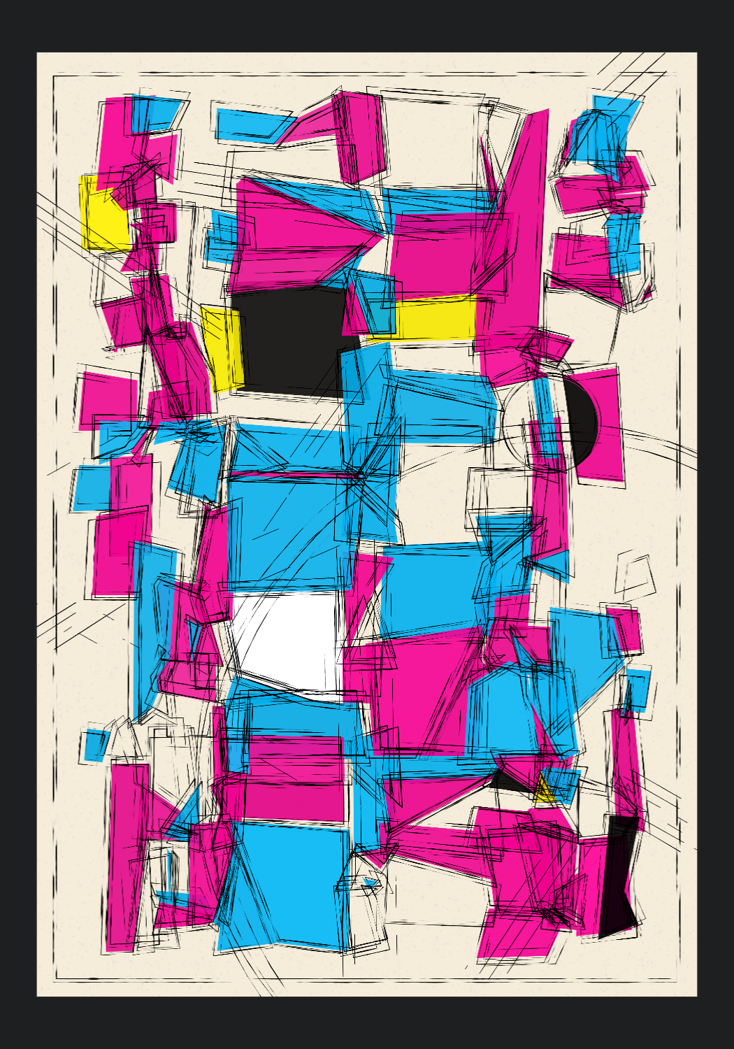 Sketch Block #66 static NFT preview