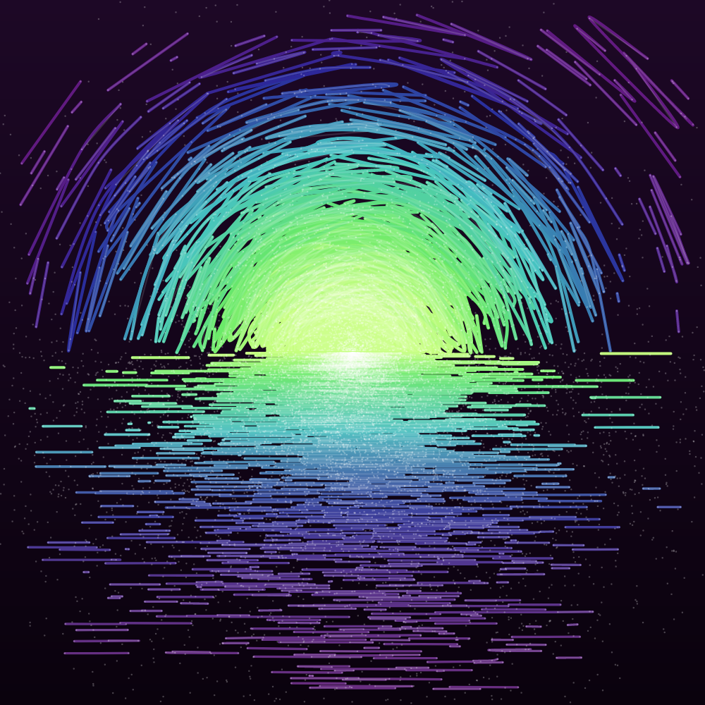 When Light Meets Water #278 static NFT preview