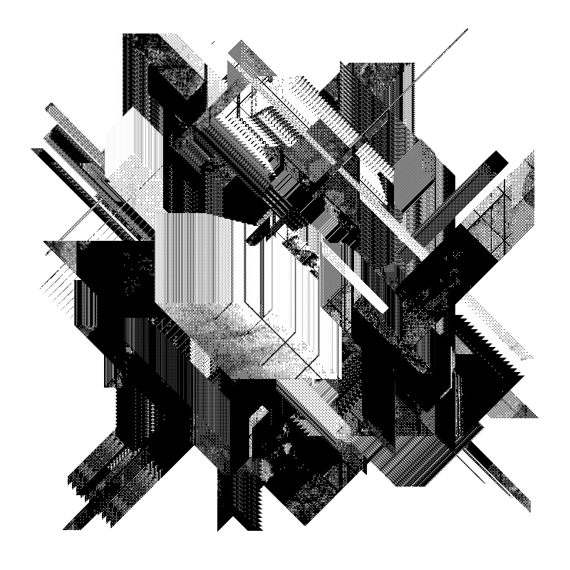 Hyper Construct I #104 static NFT preview